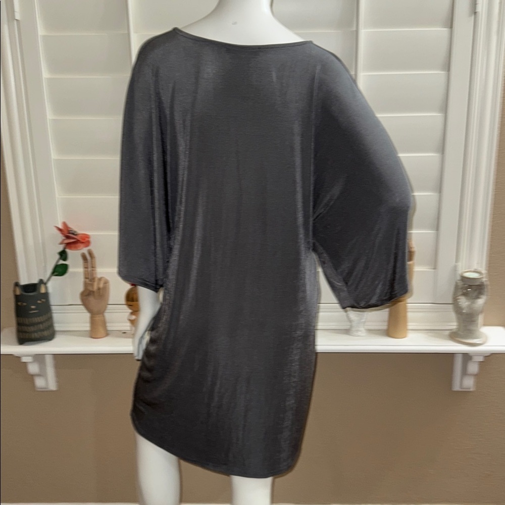 Missguided Slinky Kimono Dress - Picture 4 of 9
